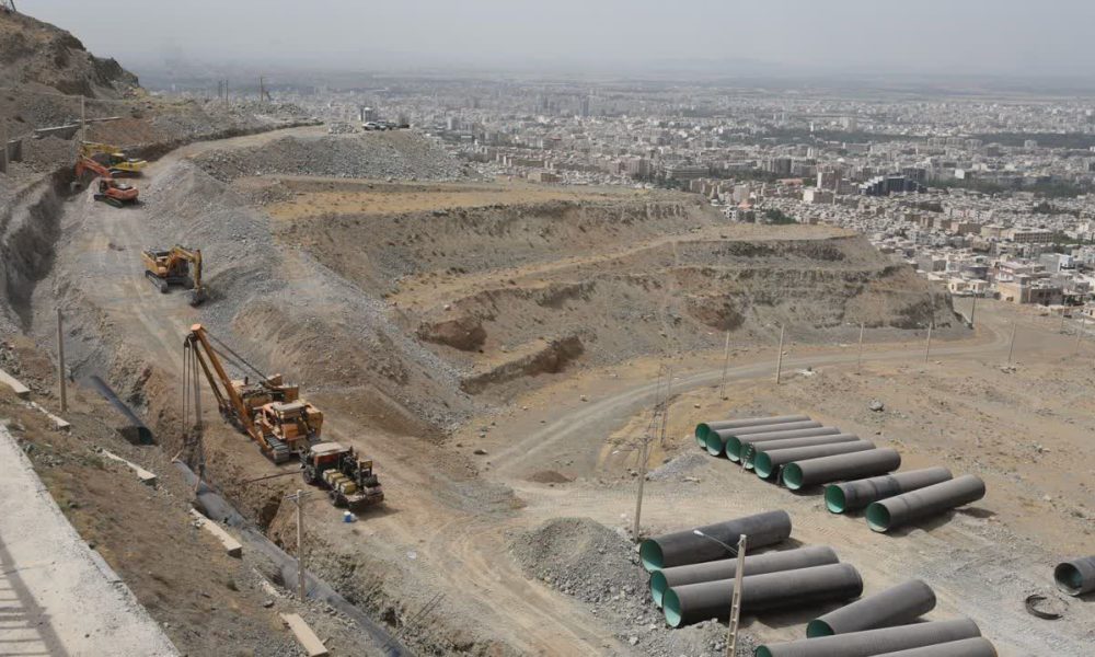 گزارش تصویری از طرح انتقال آب سد طالقان به تهران و البرز