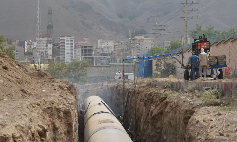 گزارش تصویری از طرح انتقال آب سد طالقان به تهران و البرز