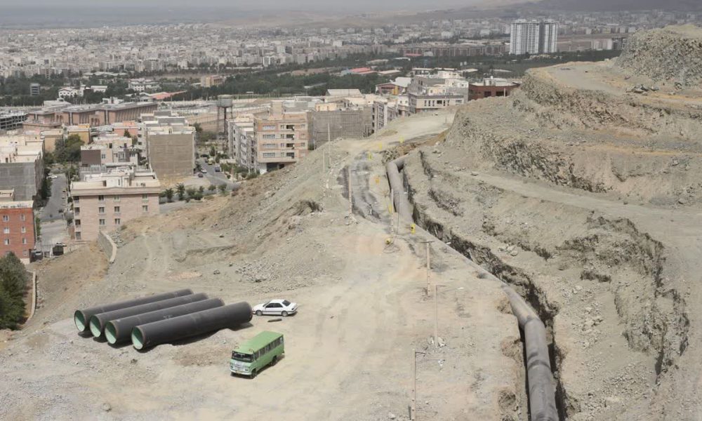 گزارش تصویری از طرح انتقال آب سد طالقان به تهران و البرز