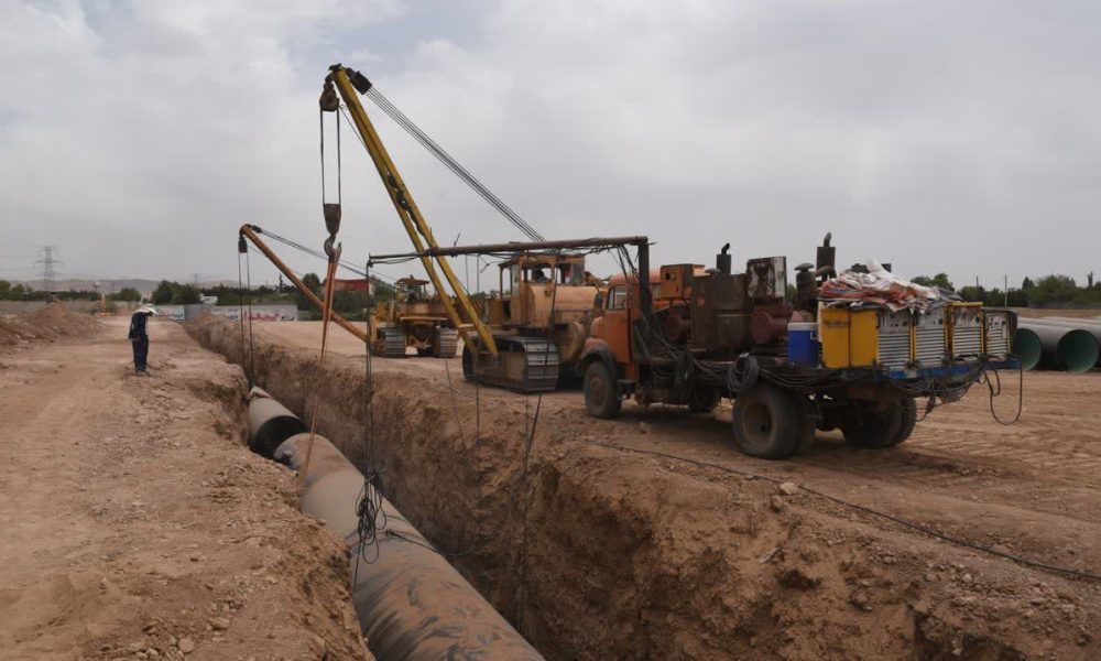 گزارش تصویری از طرح انتقال آب سد طالقان به تهران و البرز